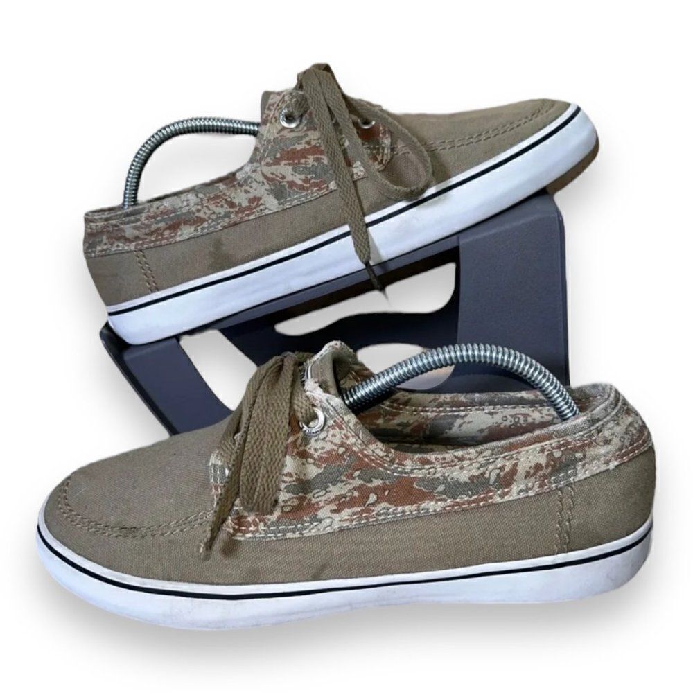 Converse Seastar LS Ox Khaki/Multi Camo 142768C‎ Men's 8 Women's 9.5